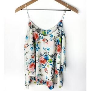 EUC Paper Crane Floral Tank Top - Small
